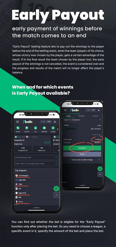 7bet early payout|FAQ .